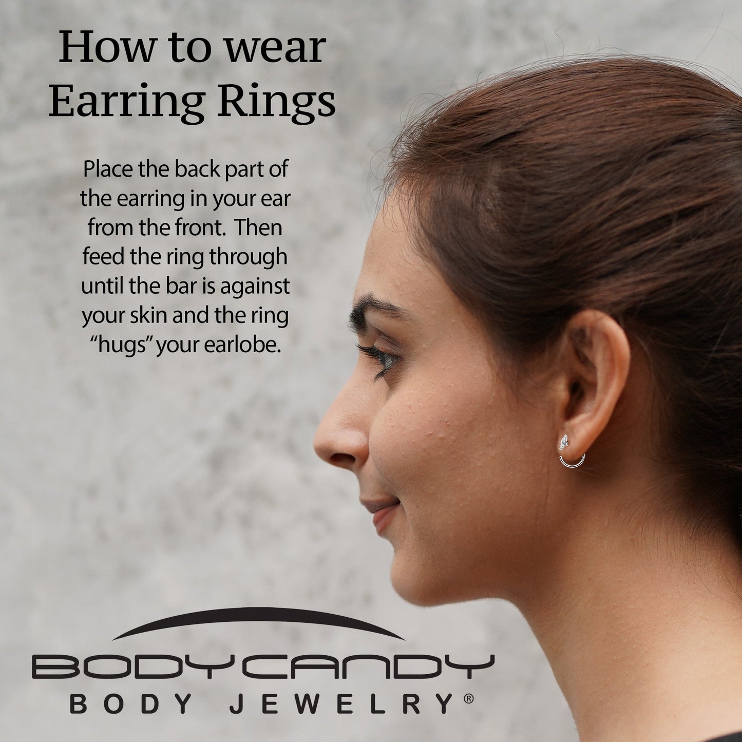 20G Implant Grade Titanium Butterfly Open Hoop Earrings