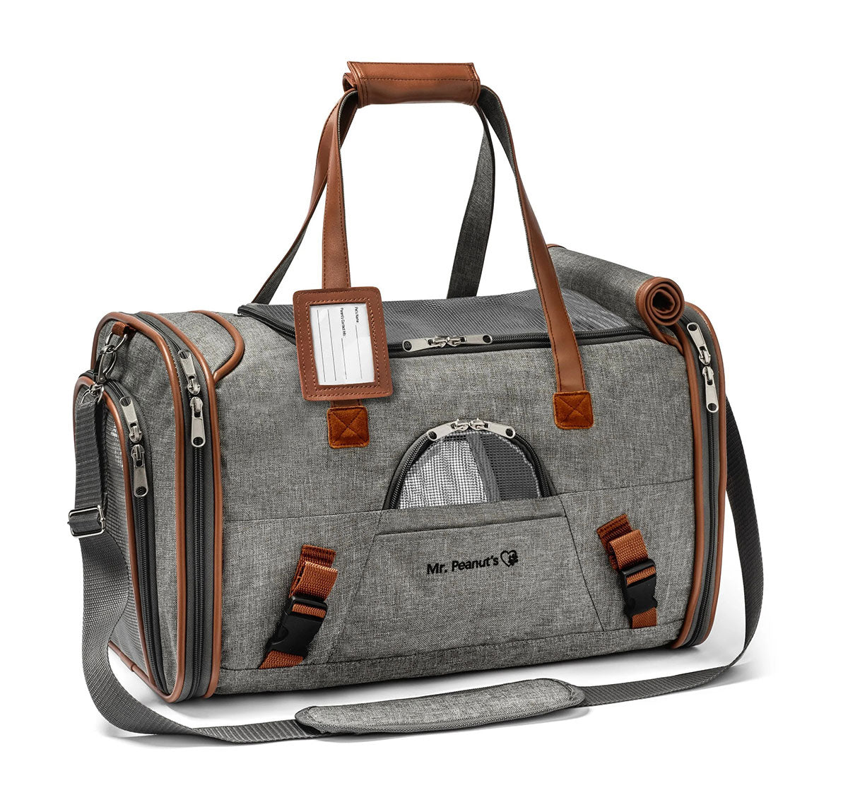Mr. Peanut's Gold Series Standard Size Airline Compliant Pet Carrier